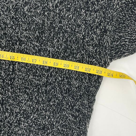 Athleta Women's Wool Cashmere Blend Chunky Knit Sweater, Sz. XL Asymmetric Hem - Picture 11 of 12